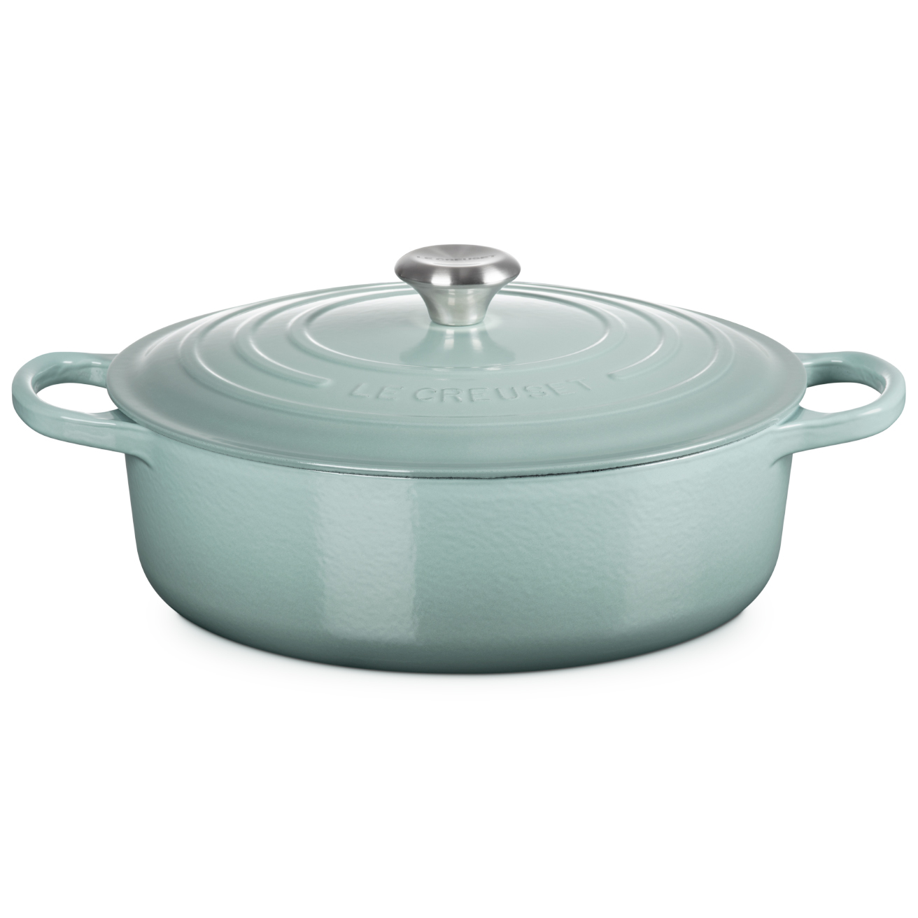 Le Creuset Braadpan Laag sea salt 2